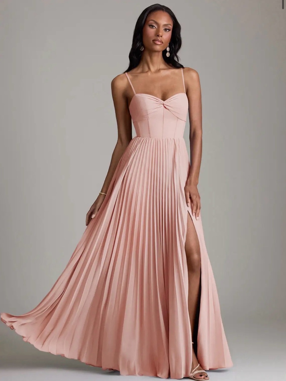Rosette Chiffon Aziza Dress
